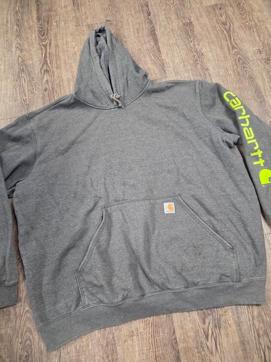Carhartt Other - Carhartt Men's Iconic K288 Logo Sweatshirt Original Fit 2XL Hoodie Gray